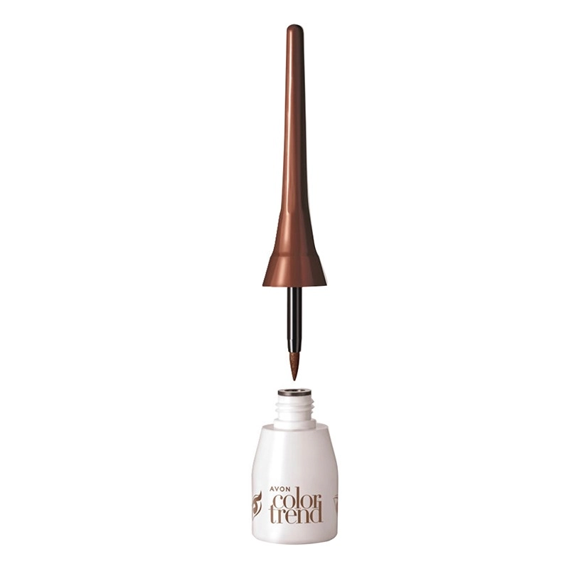 Delineador Liquido Color Trend Marrom 24h 3ml