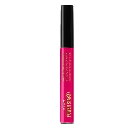 Batom Liq Power Magenta Reluzente 7ml