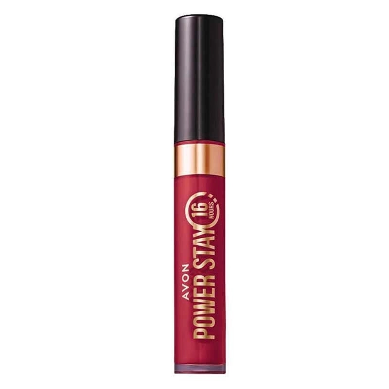 Batom Liquido Avon Power Stay Vermelho Terra 6ml