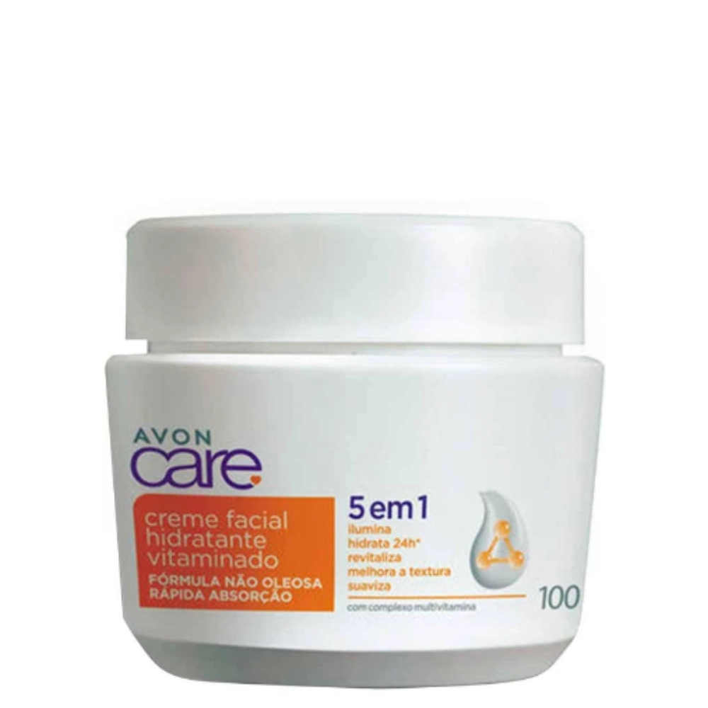 Care Creme Facial Hidratante Vitaminado 5 Em 1 100g