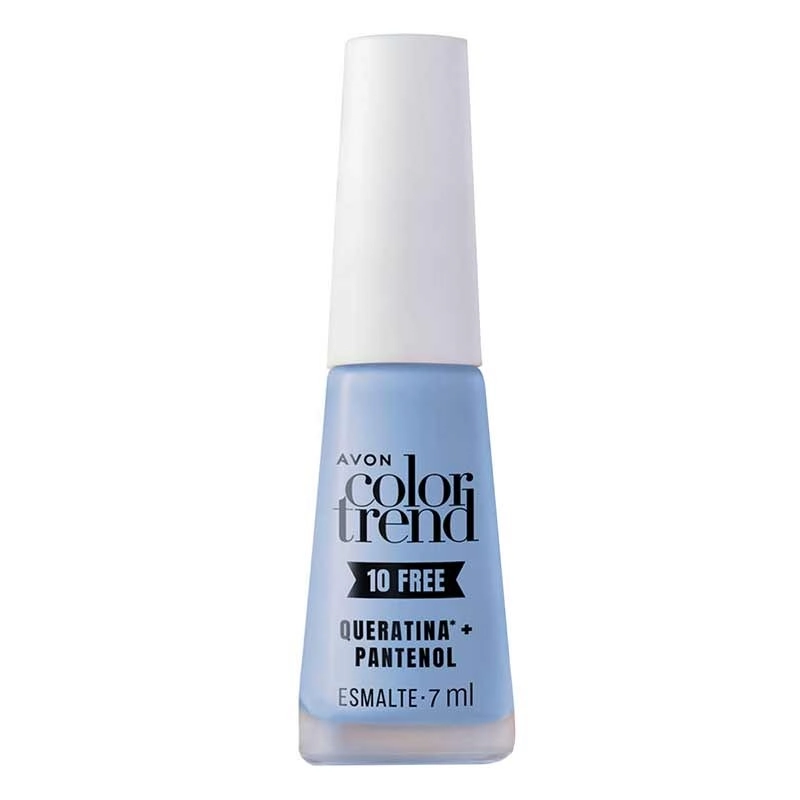 Esmalte Cr Color Trend 10 Free Ceu Azul 7ml