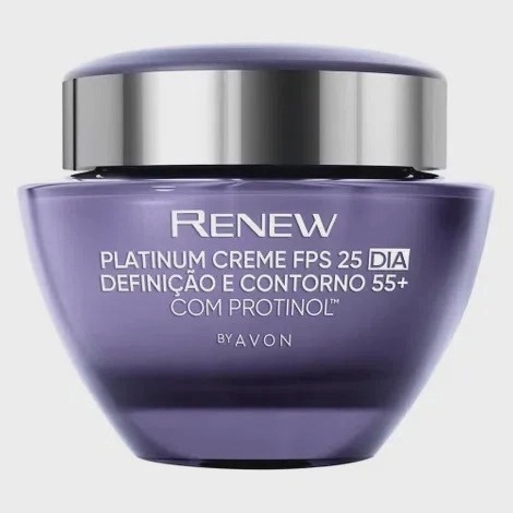 Creme Facial Renew Platinum Dia Definicao E Contorno 55 50g 2/2