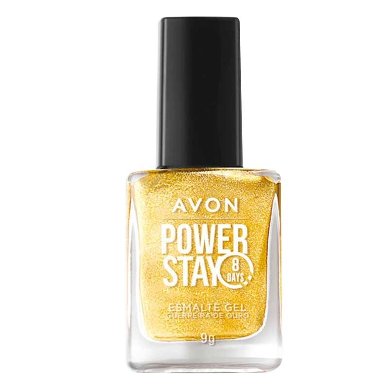 Esmalte Gt Avon Power Stay Gel Guerreira De Ouro 9g