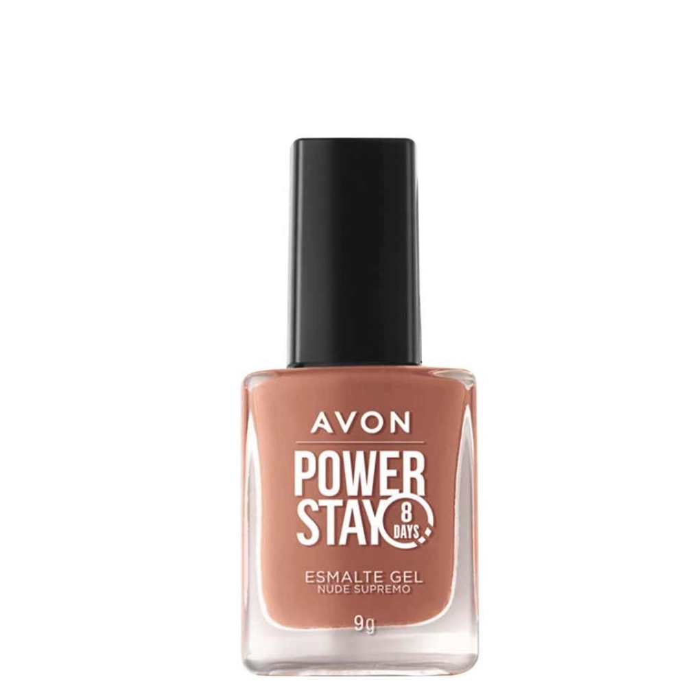 Esmalte Cr Avon Power Stay Gel Nude Supremo 9g