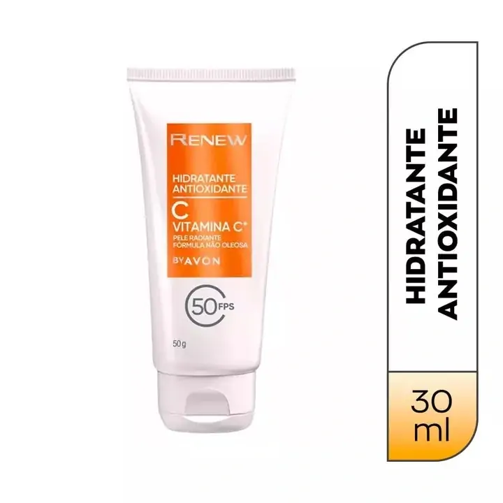 Hidratante Facial Locao Renew Antioxidante Vitamina C Fps50 50g