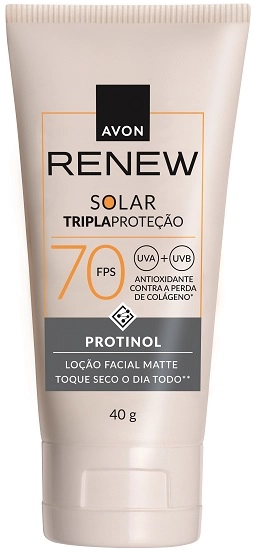 Protetor Solar Facial Renew Fps 70 Protinol 40g 2/2