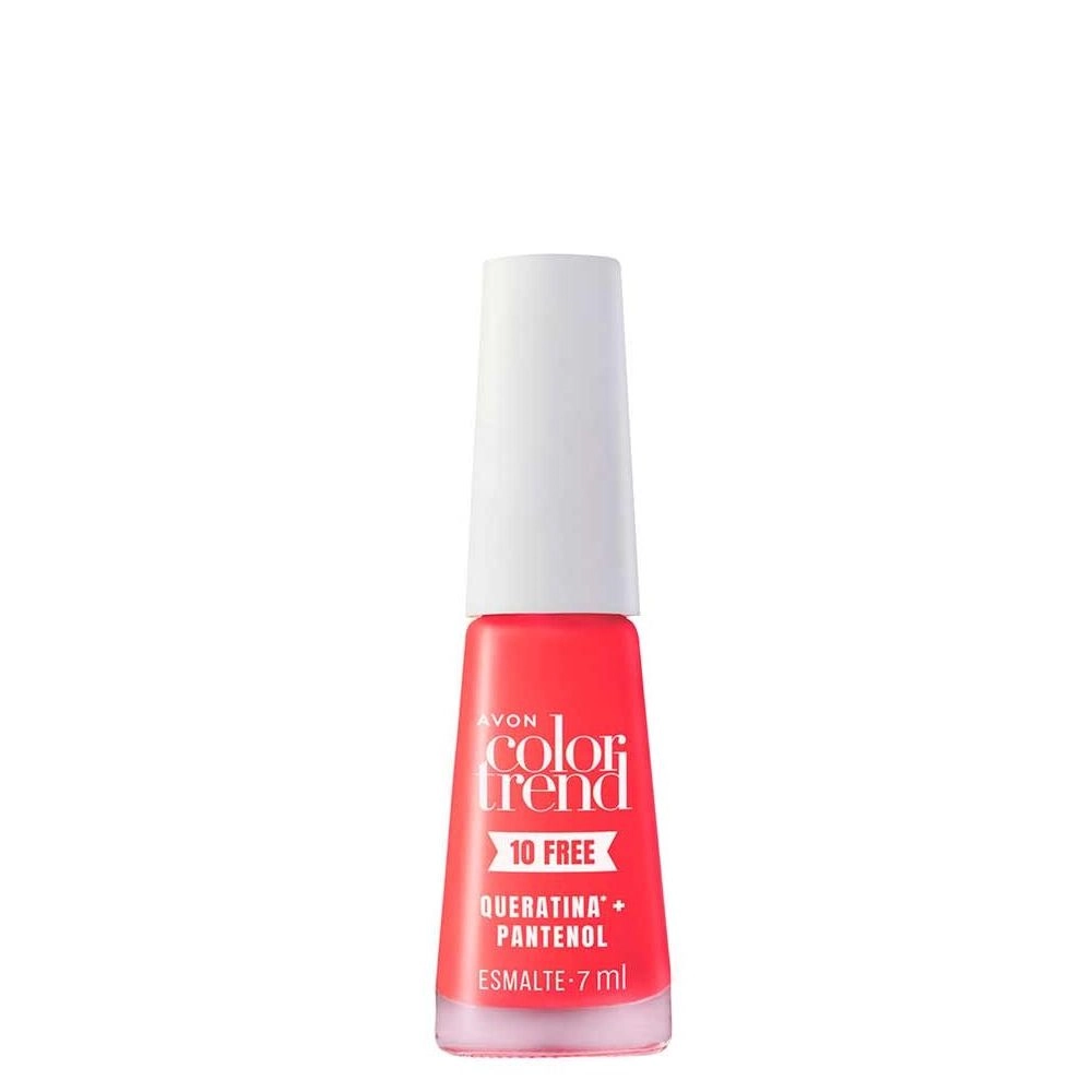 Esmalte Color Trend Cr 10 Free Recife De Coral 7ml