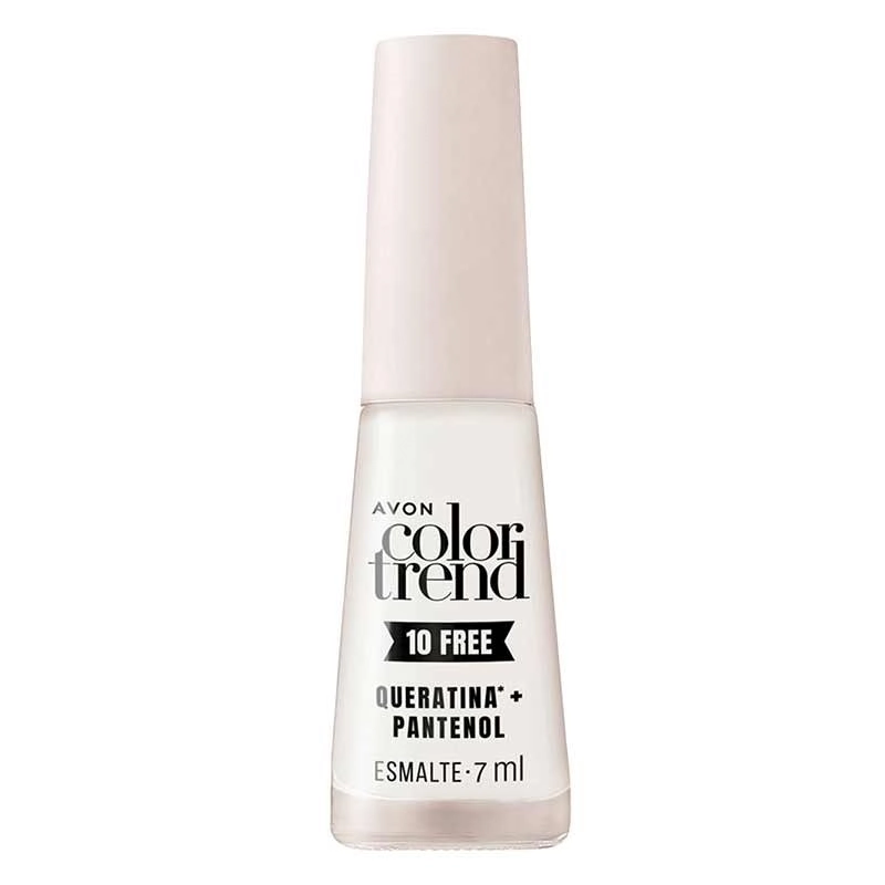 Esmalte Cr Color Trend 10 Free Branco Leite 7ml