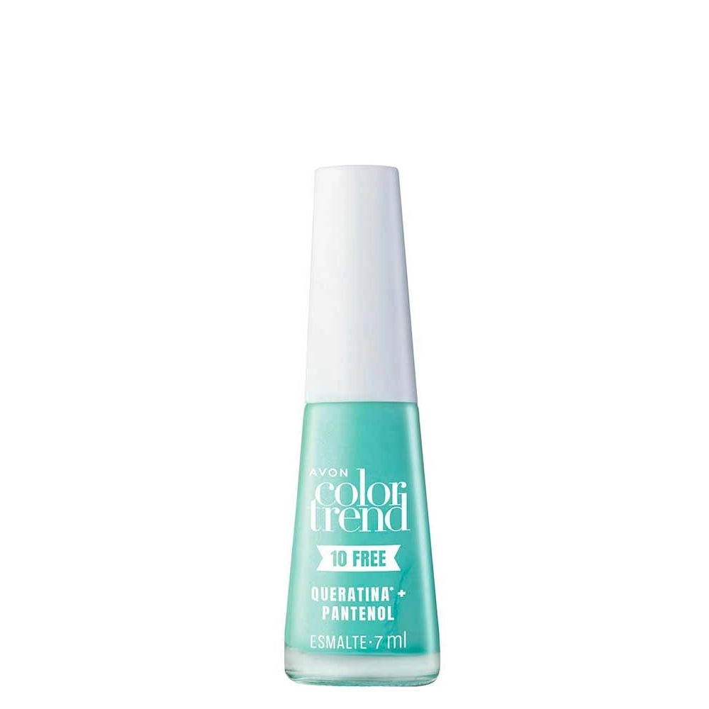 Esmalte Color Trend Cr 10 Free Frescor De Menta 7ml