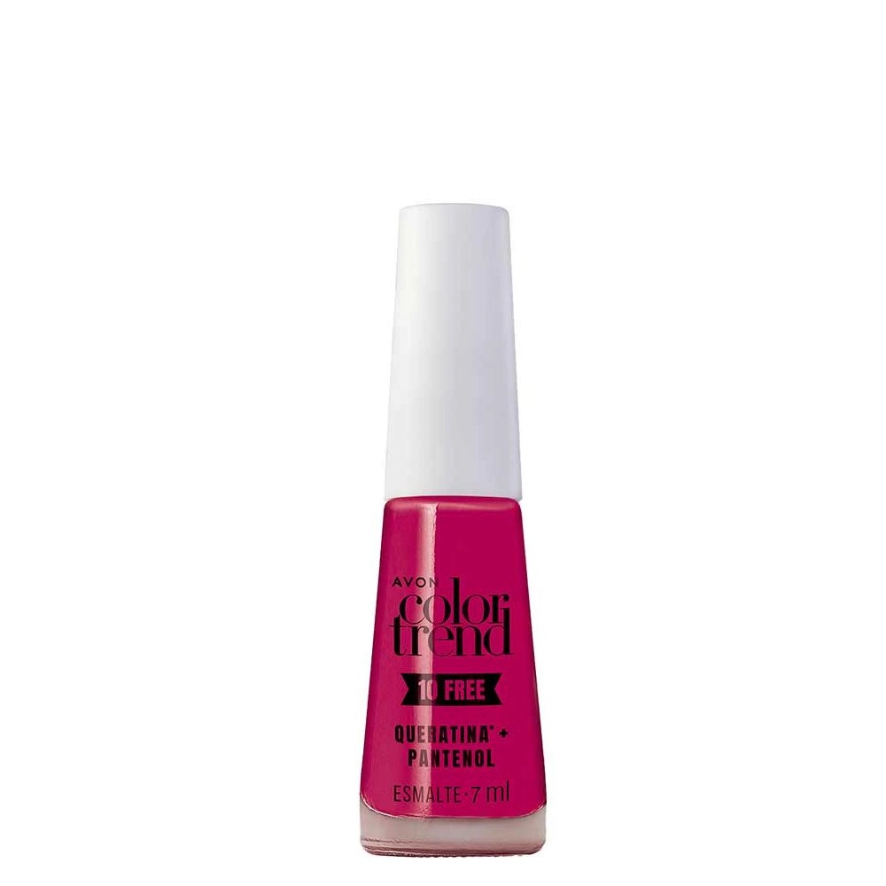 Esmalte Color Trend Cr 10 Free Raspadinha De Groselha 7ml
