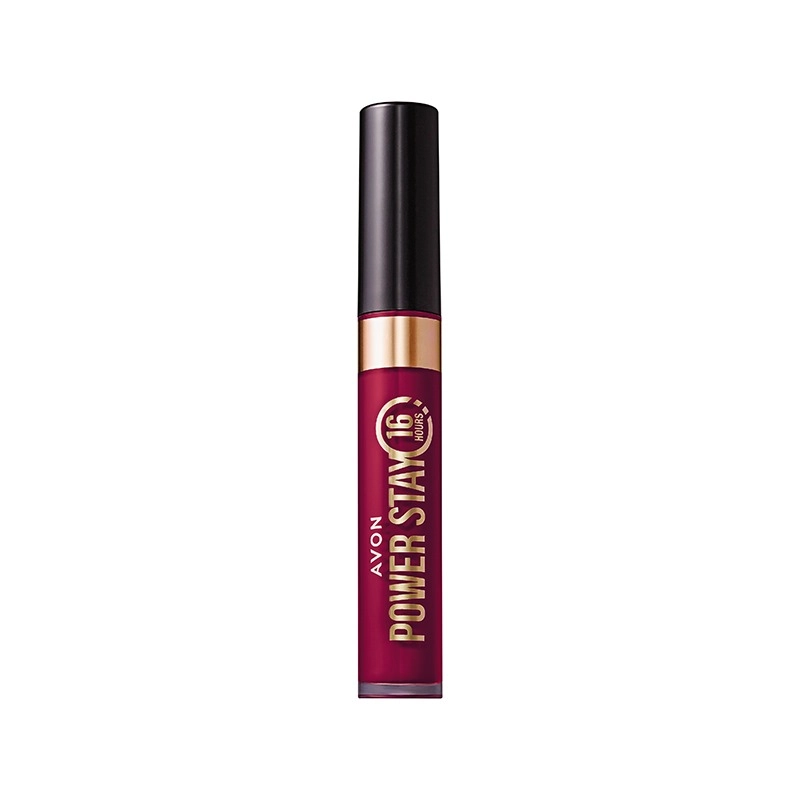 Batom Liquido Avon Powestay Vermelho Rediante 1un