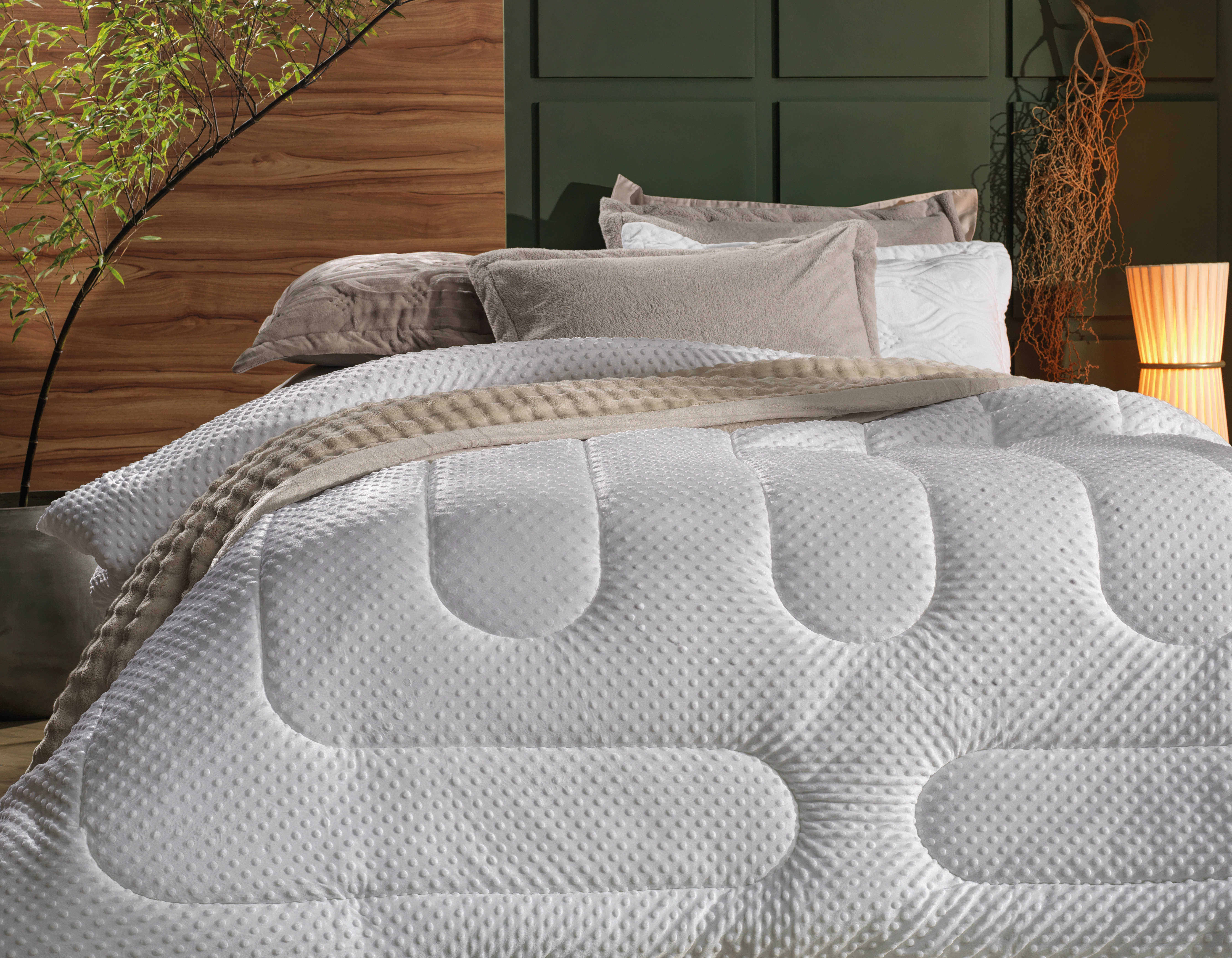 Edredom Blend Sense Pop Up Branco 240x230cm 13101120420001 5282.4 Altenburg