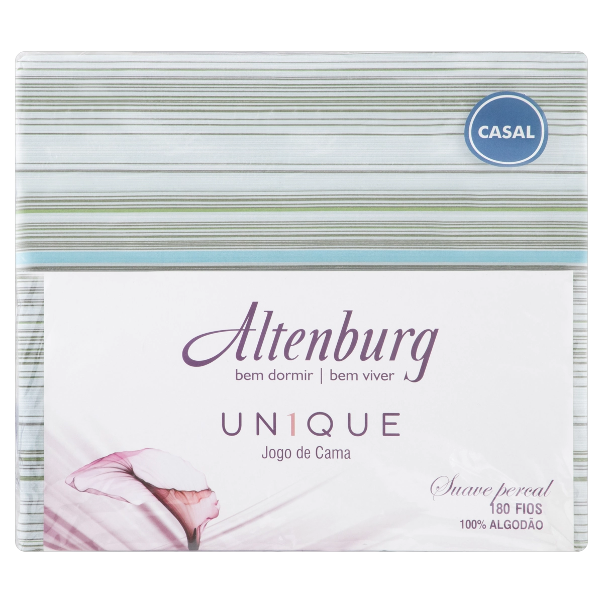 Jogo Roupa De Cama Casal Singular Altenburg Unique 4 Peças