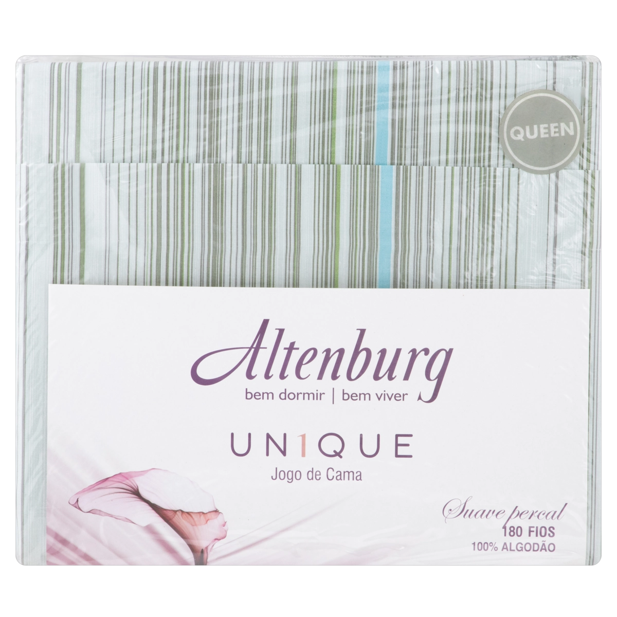 Jogo Roupa De Cama Queen Singular Altenburg Unique 4 Peças
