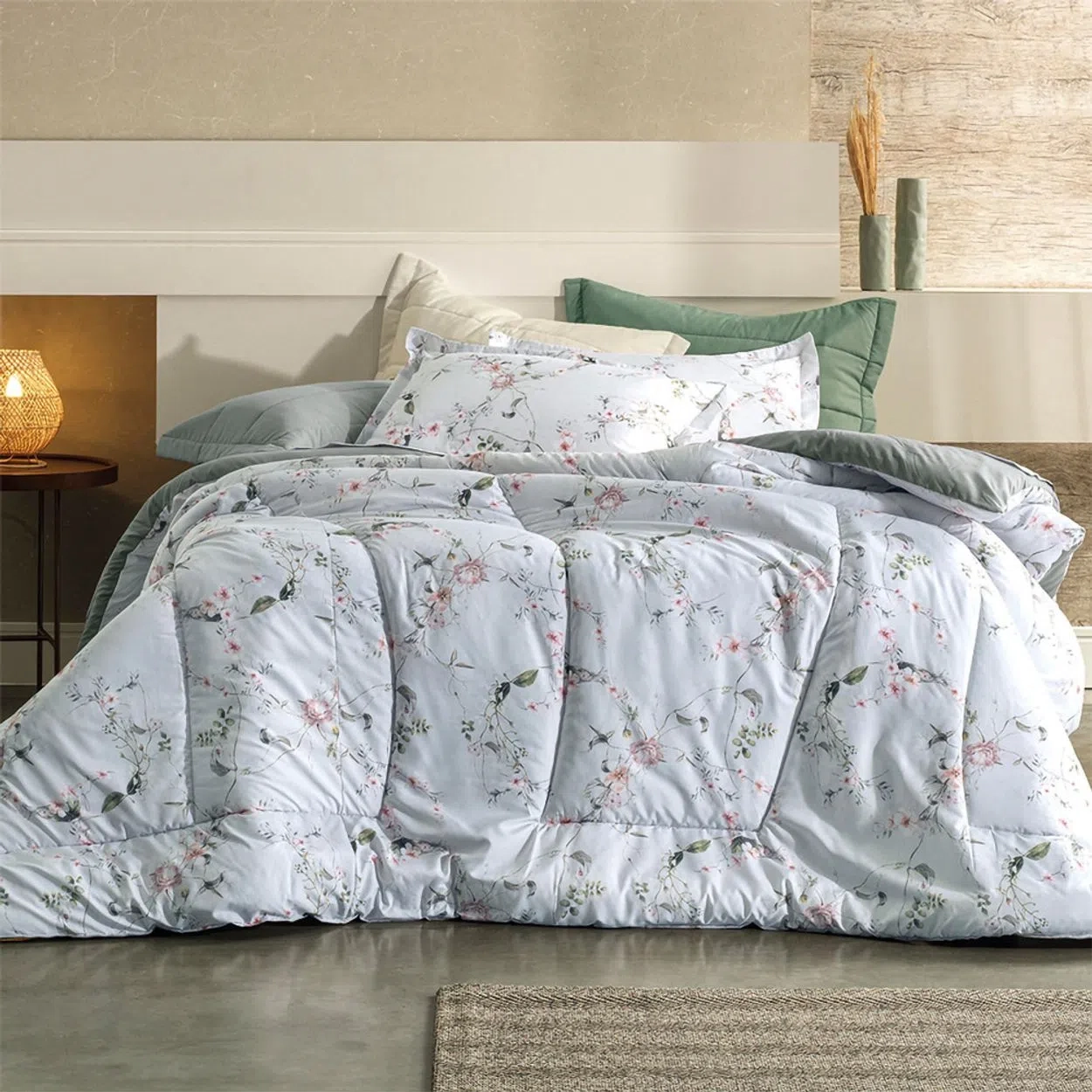 Kit Cama Simples Casal Romantic Bloom 3pcs 01100330650001 5097.0 Altenbur