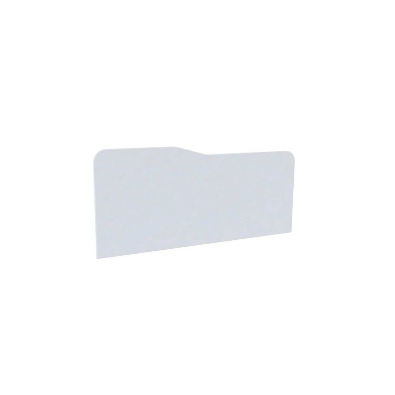 Painel Divisor Para Estacao De Trabalho 130x50cm  Branco