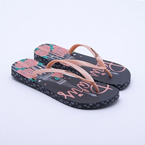 Sand Ipanema Lovely Preto/rosa 33/4 A 39/0