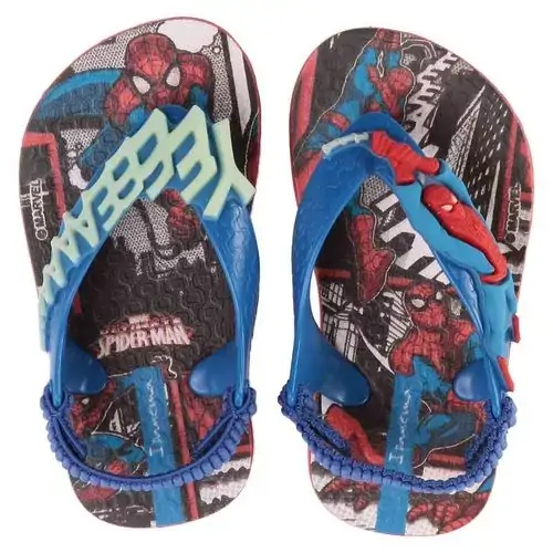 Sand.ipanema Homem Aranha Power Iv Baby Vermelho/azul 17/18