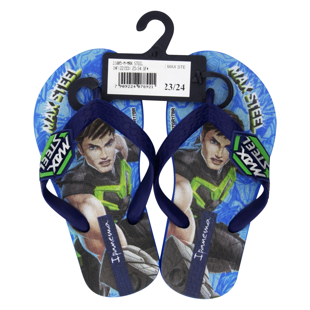 Sandália Infantil Azul Max Steel Ipanema N 23/24