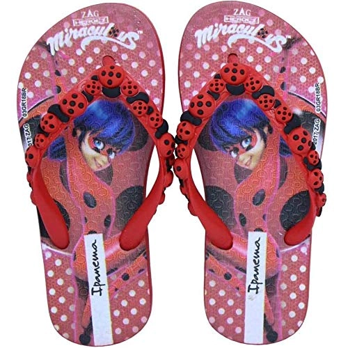 Sandalia Ipanema Ladybug Inf.vermelho