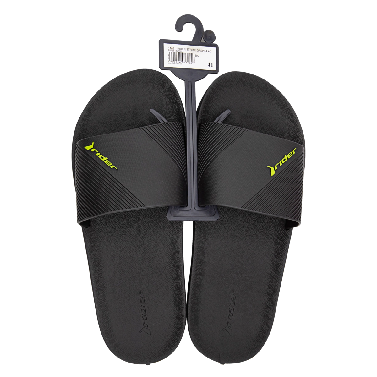 Chinelo Preto Strike Gaspea Ad Rider N 41