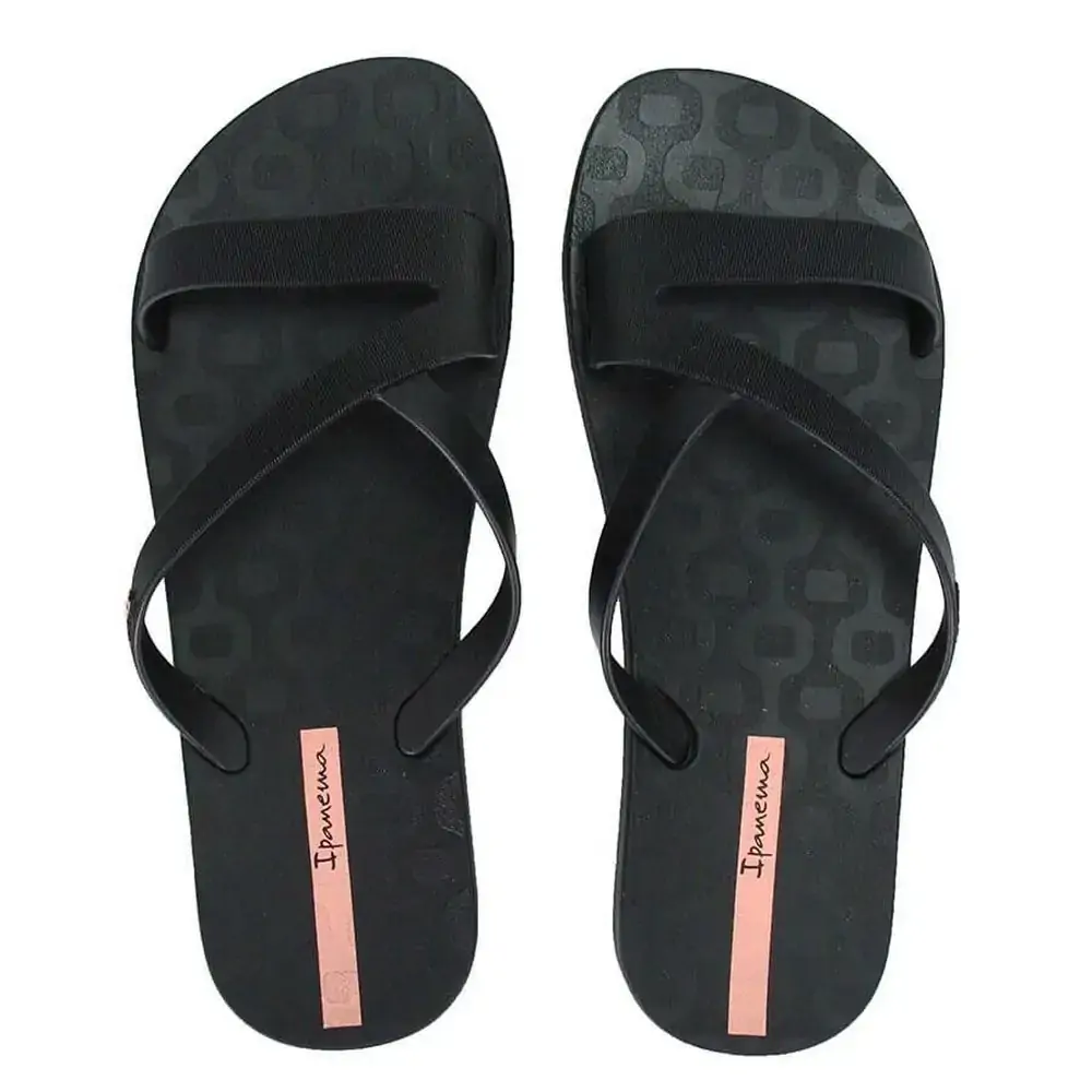 Sandalia Ipanema Art Infantil Prt/preto
