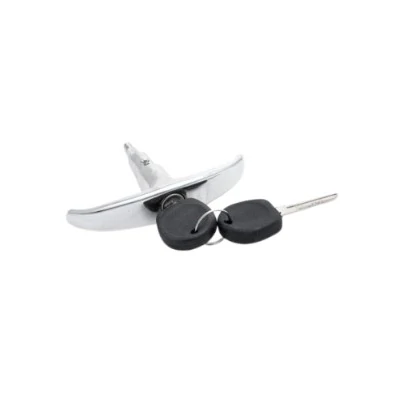 Maçaneta Externa do Porta-malas VOLKSWAGEN KOMBI Cromada com Chave - NEW KAR 341133