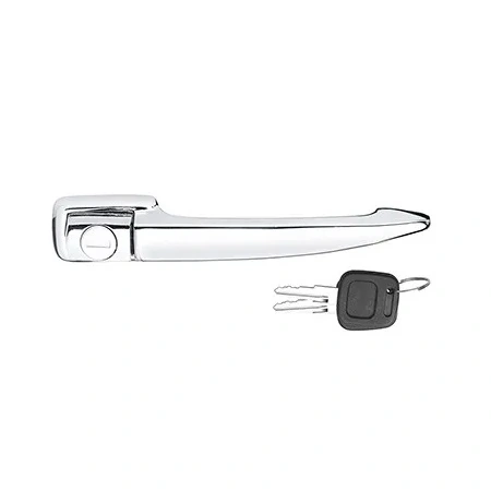 Maçaneta Externa VOLKSWAGEN FUSCA Cromada com Chave - NEW KAR 341072