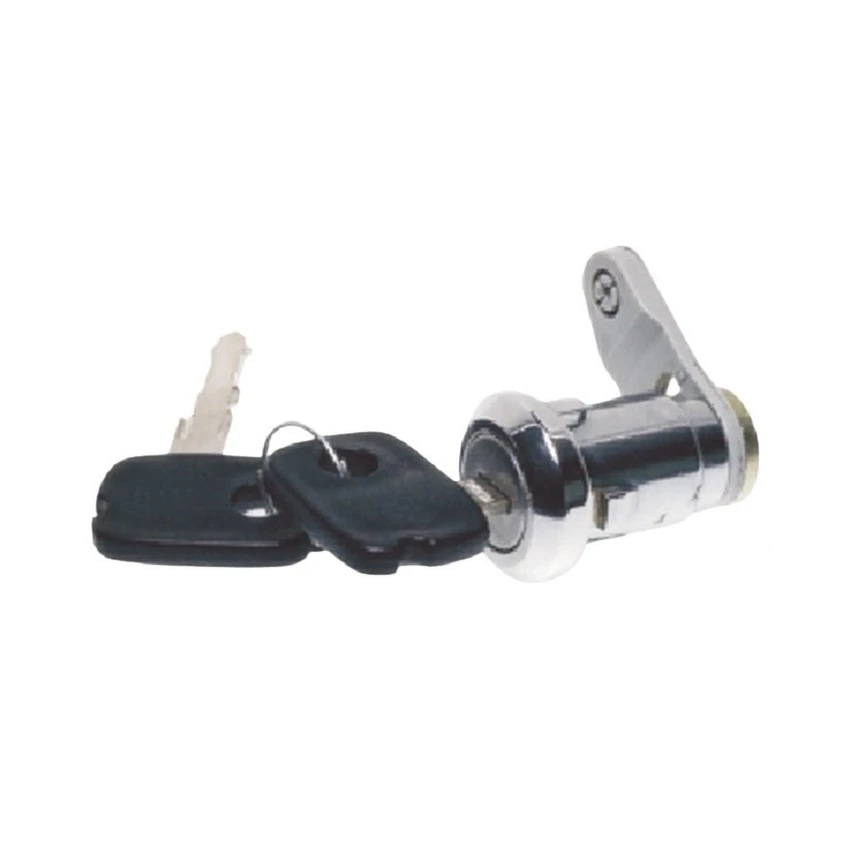 Cilindro de Fechadura da Porta CHEVROLET - GM CHEVETTE Lado Direito Cromado com Chave - NEW KAR 342300