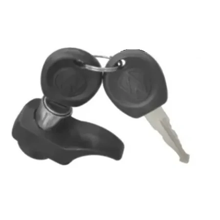 Maçaneta Externa do Porta-malas VOLKSWAGEN KOMBI Superior Preta com Chave - NEW KAR 340401