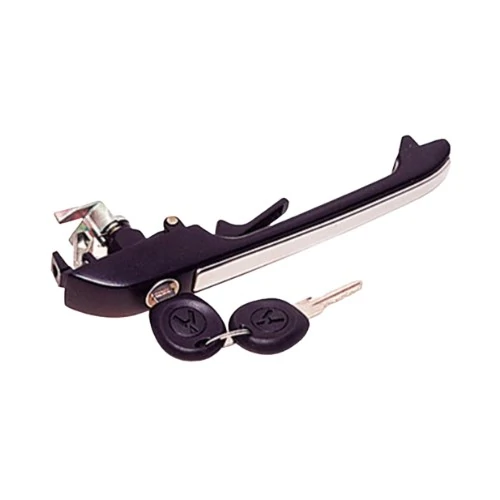Maçaneta Externa da Porta Dianteira Lado Esquerdo com Chave Inox - NEW KAR 341035