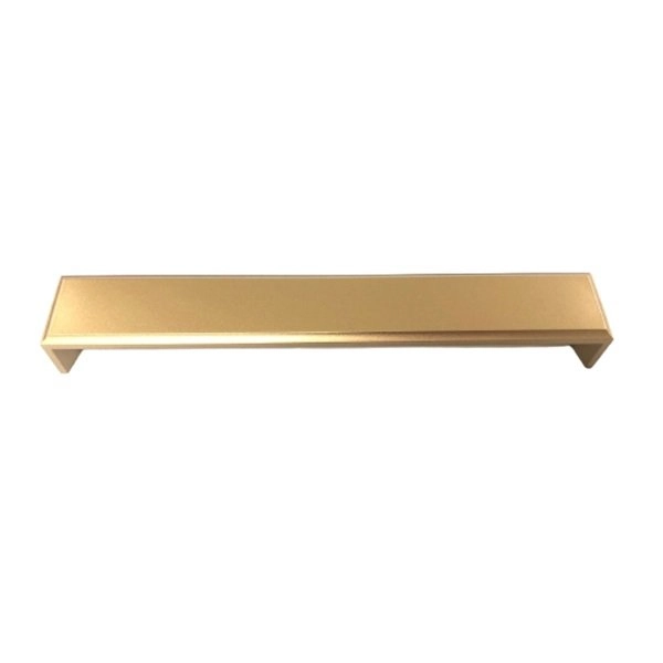 Puxador Creta 192mm Dourado Fosco Zen Unico
