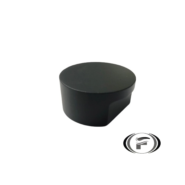 Puxador Radio Grande Preto Zen Zp4310