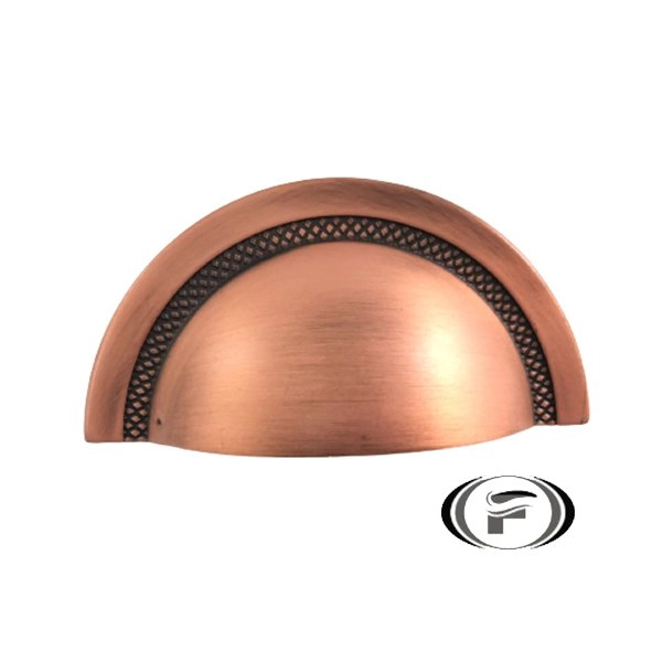 Puxador Shell Cobre Vecchio Zen