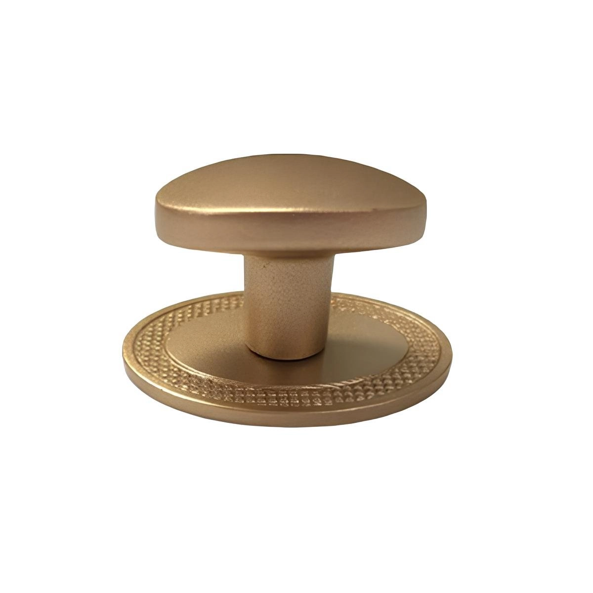 Puxador Beetle Com Base Granada Zen Dourado Zp5402