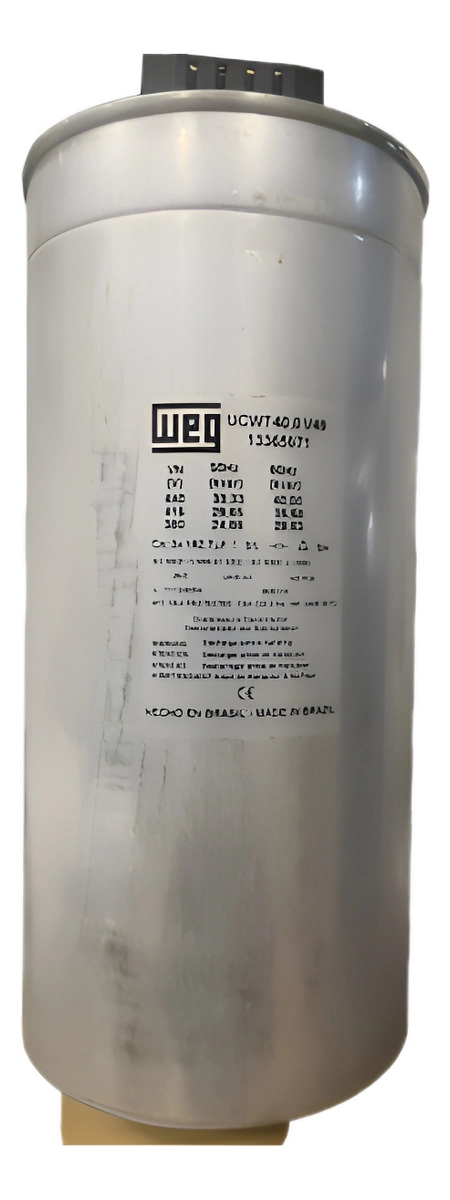 Capacitor Trifásico Weg 40kvar 440v Ucwt40v49 U28