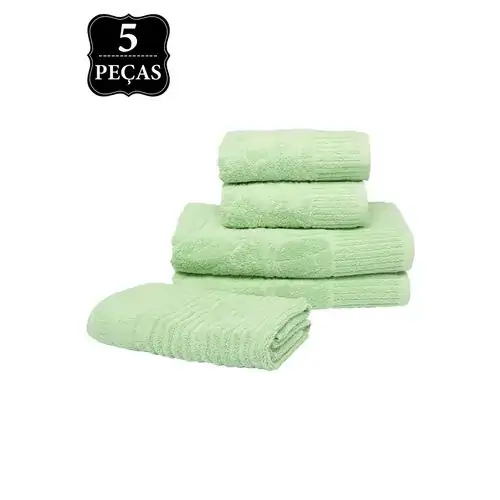 Jg.toalhas Buddemeyer 5pcs Carmel Cor 1110