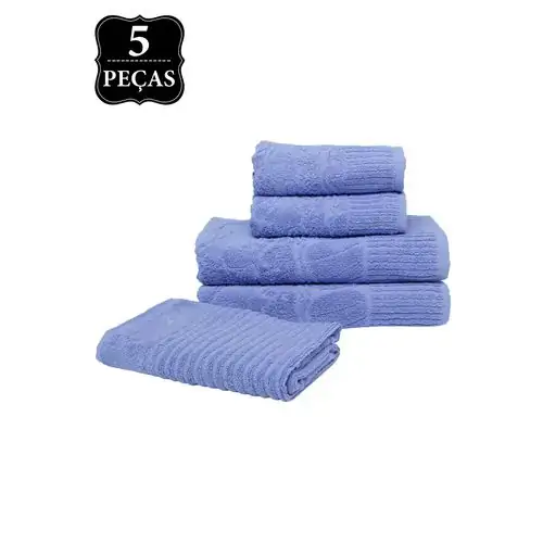 Jg.toalhas Buddemeyer 5pcs Carmel Cor 1246