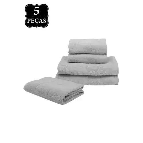 Jg.toalhas Buddemeyer 5pcs Bruxelas Cor 1825