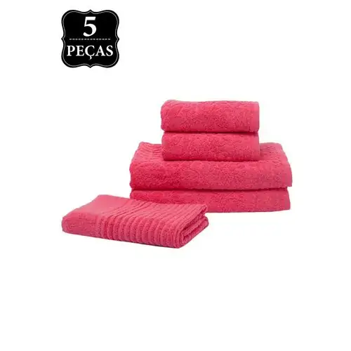 Jg.toalhas Buddemeyer 5pcs Caravana Cor 1361