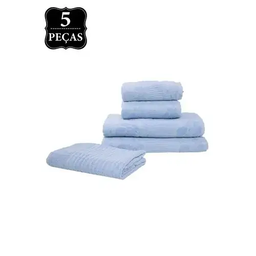 Jg.toalhas Buddemeyer 5pcs Lollipop Cor 1474