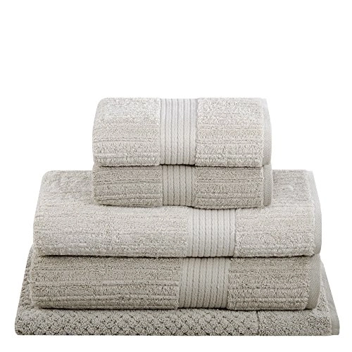 Jg.toalhas Buddemeyer 5pcs F.pent.canelado 1181