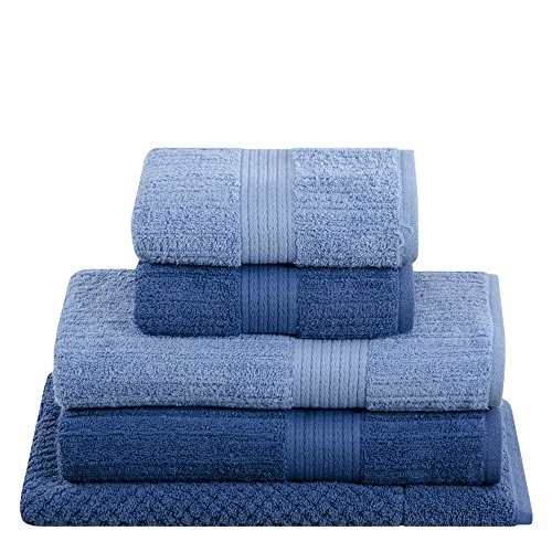 Jg.toalhas Buddemeyer 5pcs F.pent.canelado 1223
