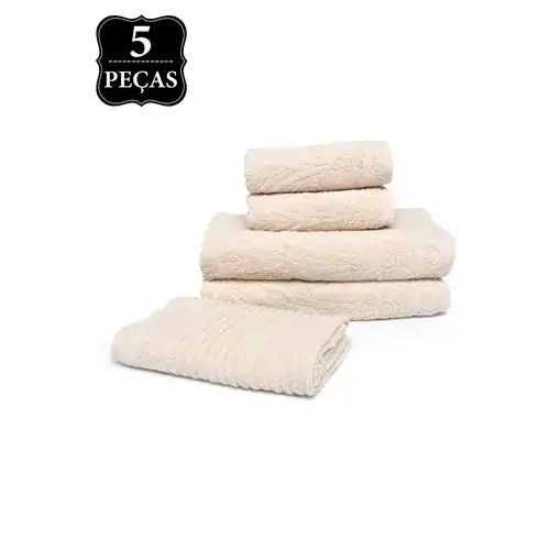 Jg.toalhas Buddemeyer 5pcs Classic Cor 1497