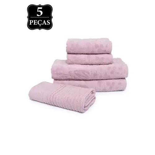 Jg.toalhas Buddemeyer 5pcs Maya Cor 1684