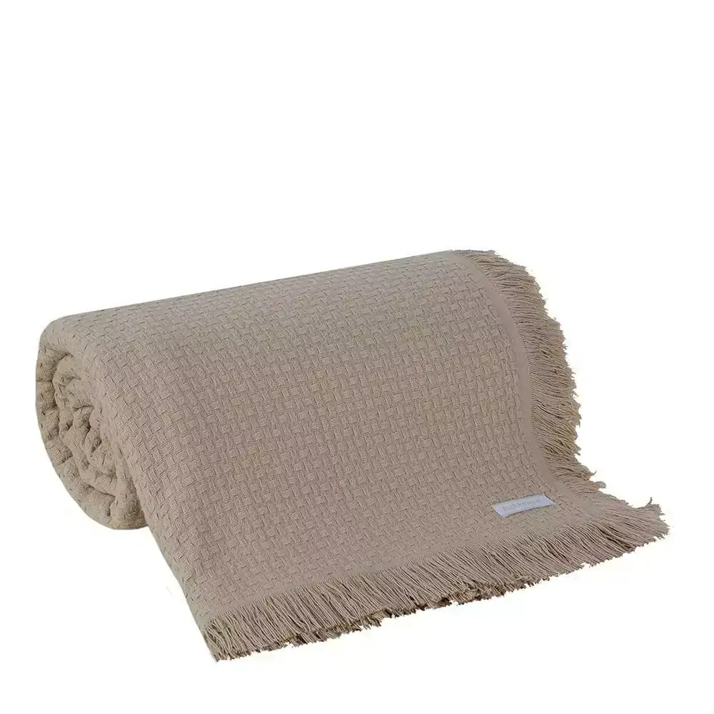 Colcha Casal In Design Bege 1 peça Buddemeyer 230x250cm