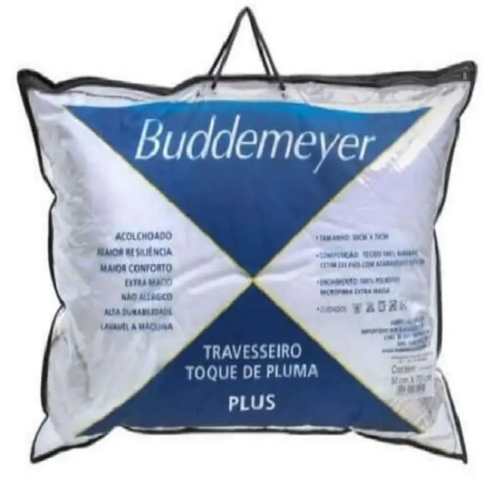 Travesseiro Buddemeyer Toque De Pluma Plus