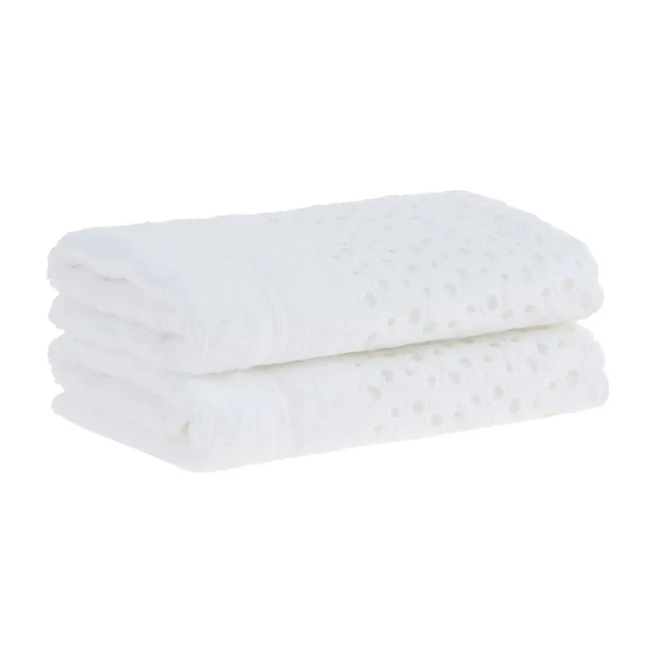 Toalha Buddemeyer Lavabo Princess C/aplic.branca
