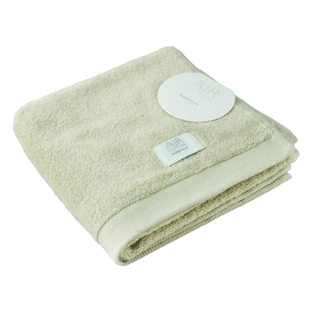 Toalha para Rosto Bege Buddemeyer en Vogue Dual Air Cotton 48cm x 90cm