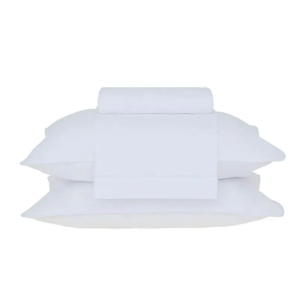 Jogo de Cama de Casal Basic Percalle Buddemeyer Branco
